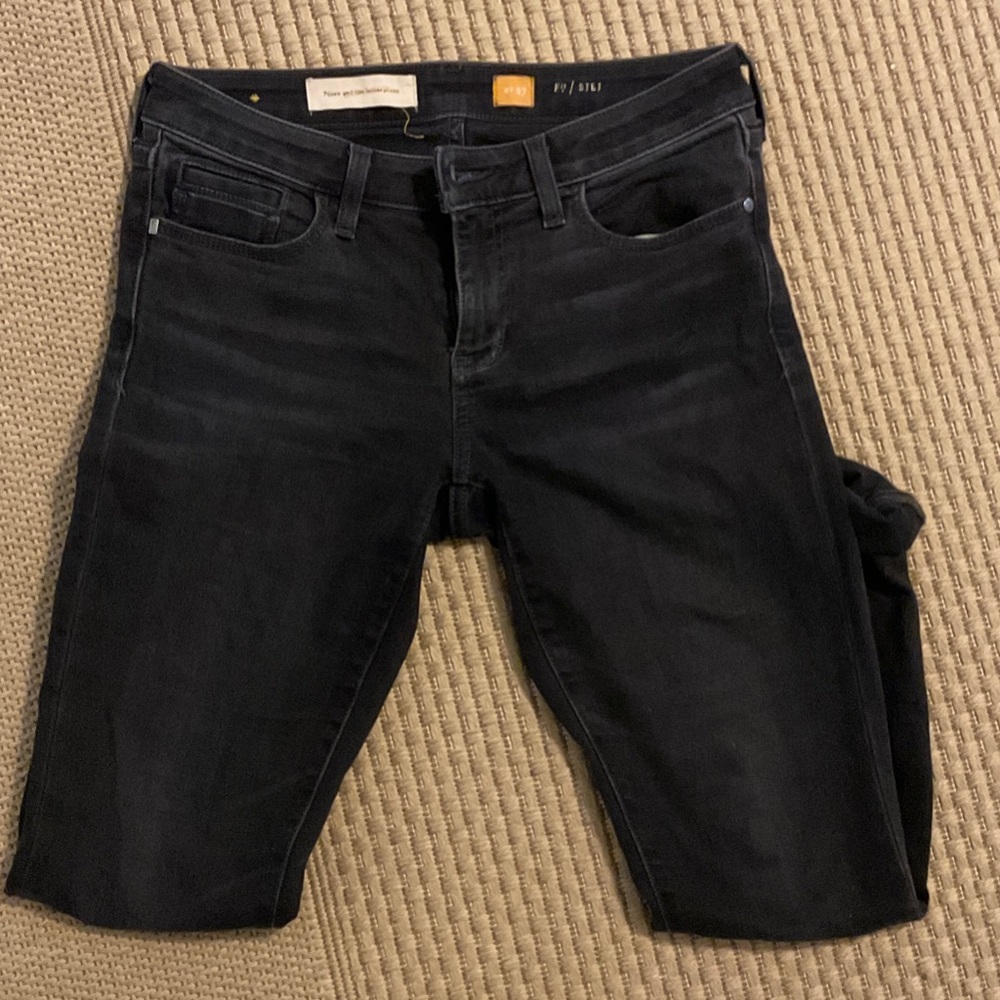Pilcro Women's Black Ankle Jeans